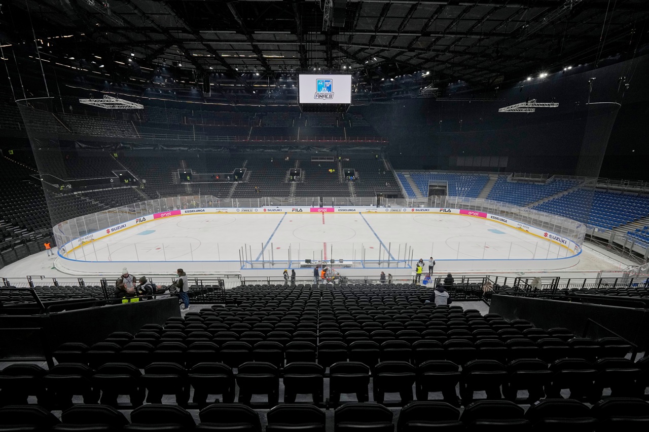 Italy Milan Cortina Winter Olympics Hockey Arena