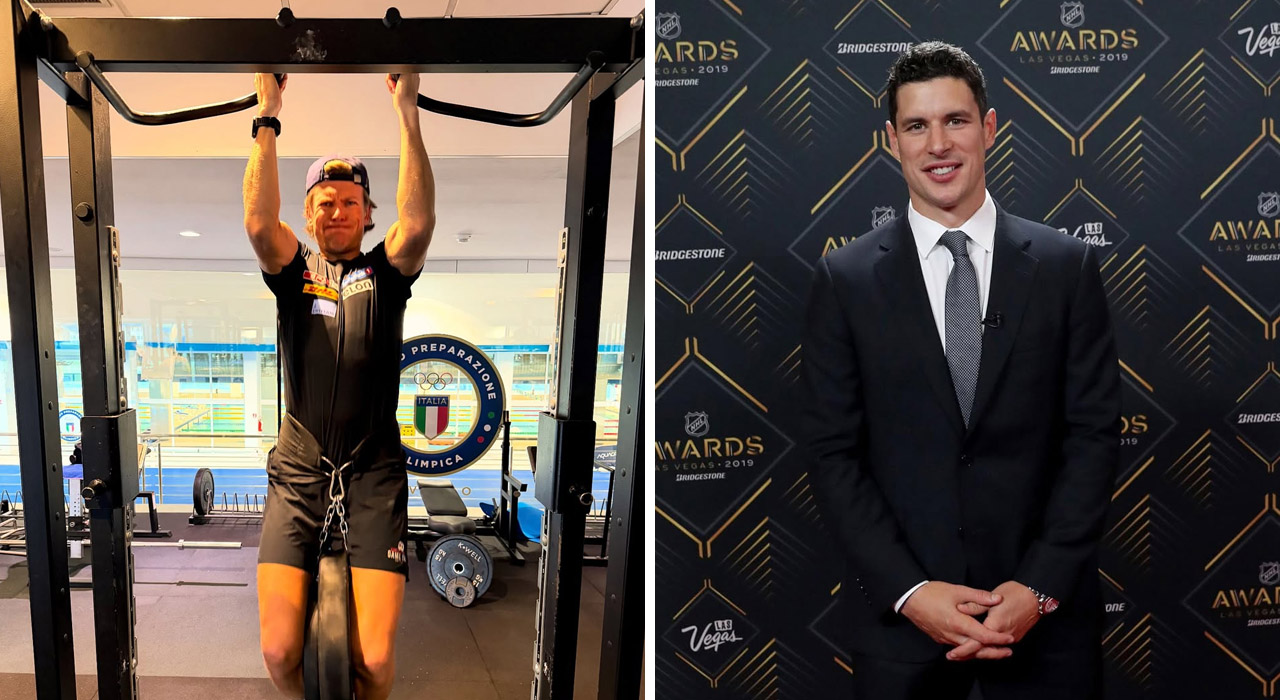 Johannes Hoesflot Klaebo, Sidney Crosby