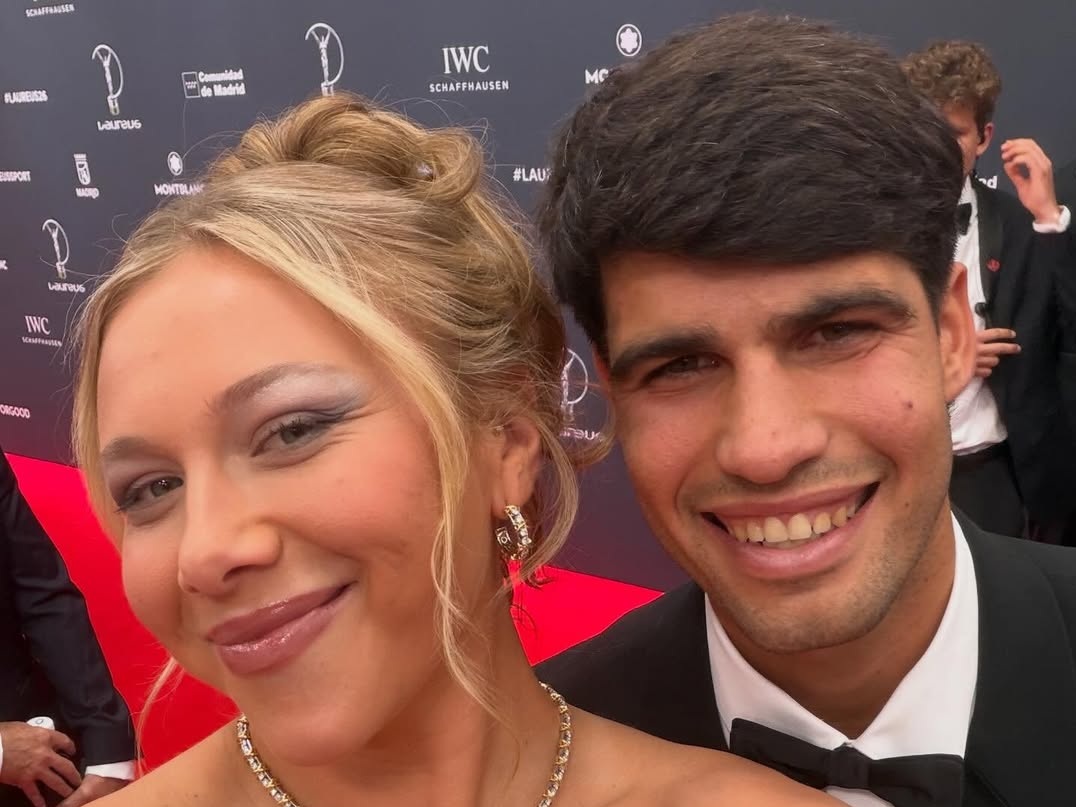 Amanda Anisimovová, Carlos Alcaraz
