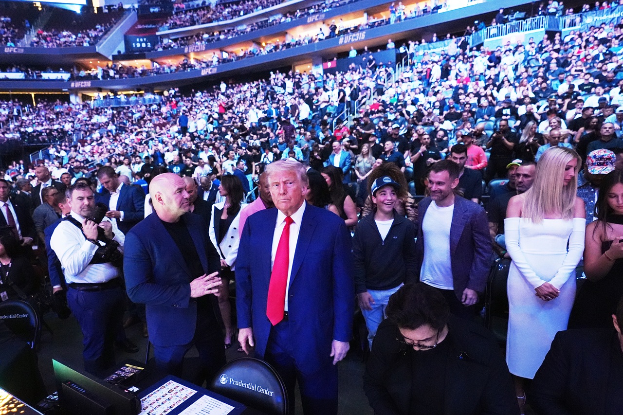 Dana White, Donald Trump